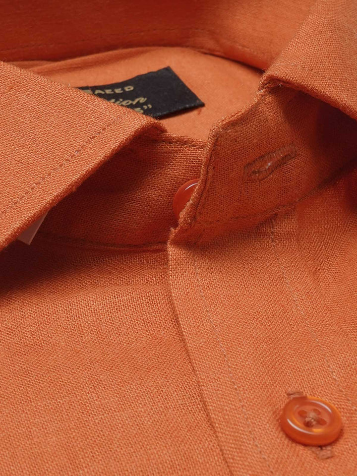 Orange Self, Elite Edition, French Collar Men’s Formal Shirt (FS-1029)