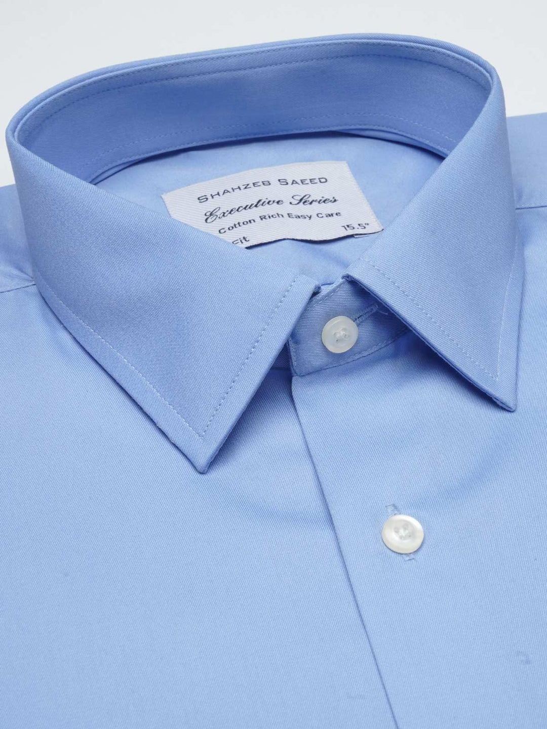 Ink Blue Plain, Executive Series,French Collar Men’s Formal Shirt  (FS-1056)