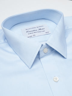 Sky Blue Self, Executive Series, Classic Collar Men’s Formal Shirt  (FS-1064)