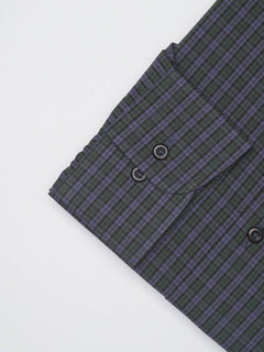 Multi Color Self Checkered, Elite Edition, French Collar Men’s Formal Shirt (FS-1087)