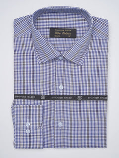 Multi Color Self Checkered, Elite Edition, French Collar Men’s Formal Shirt (FS-1088)