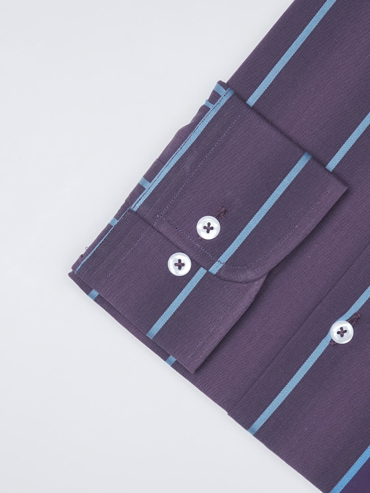 Purple Self Striped, Elite Edition, French Collar Men’s Formal Shirt (FS-1093)