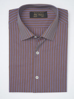 Multi Color Striped, Elite Edition, French Collar Men’s Formal Shirt (FS-1108)