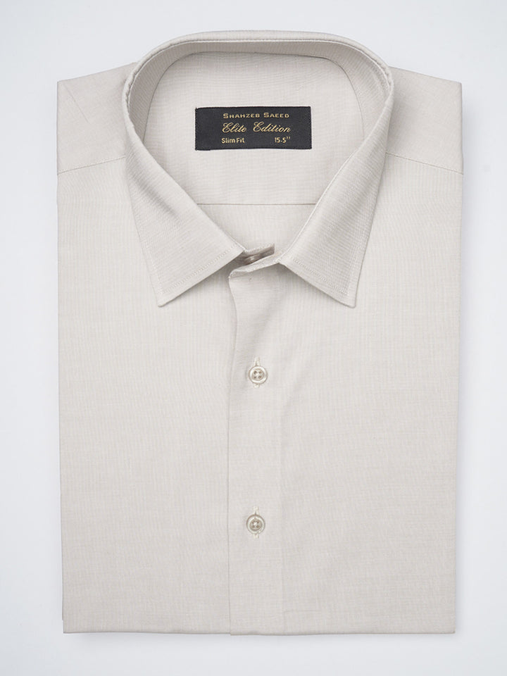 Fawn Plain Elite Edition, French Collar Men’s Formal Shirt (FS-1112)