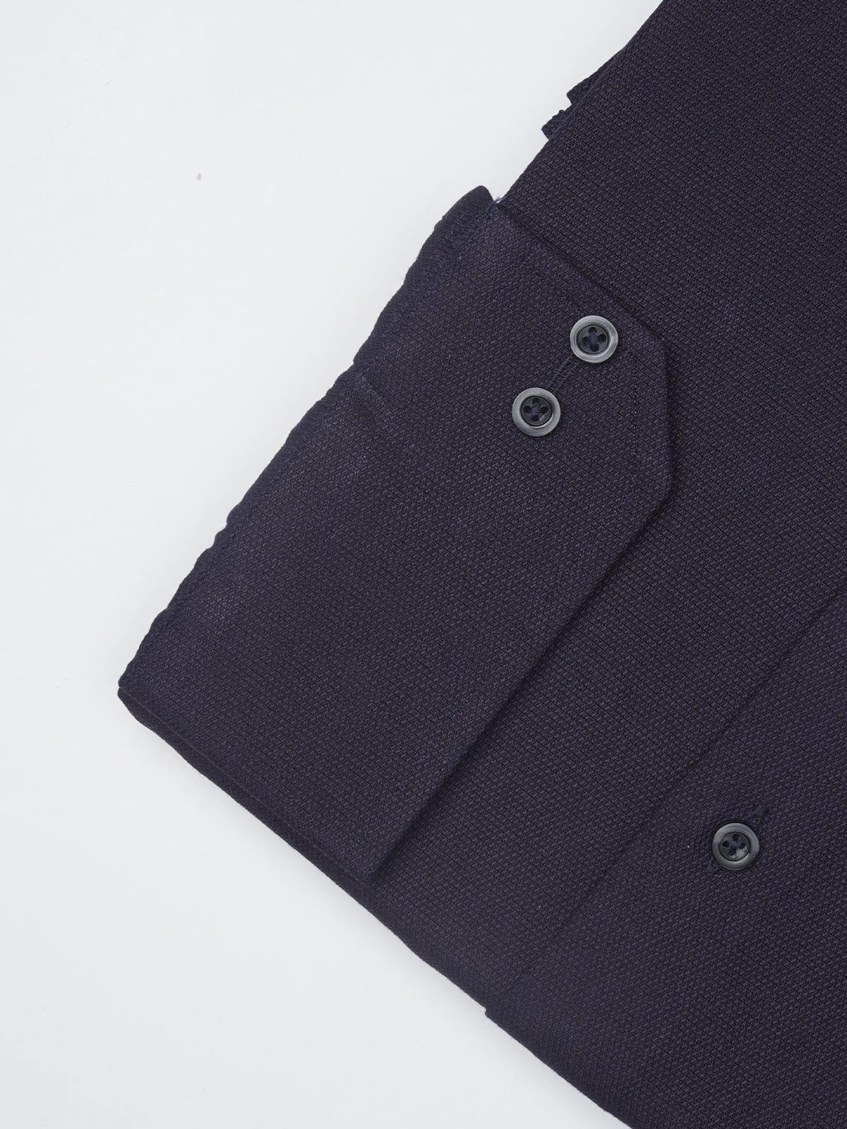 Dark Blue Self Elite Edition, French Collar Men’s Formal Shirt (FS-1115)