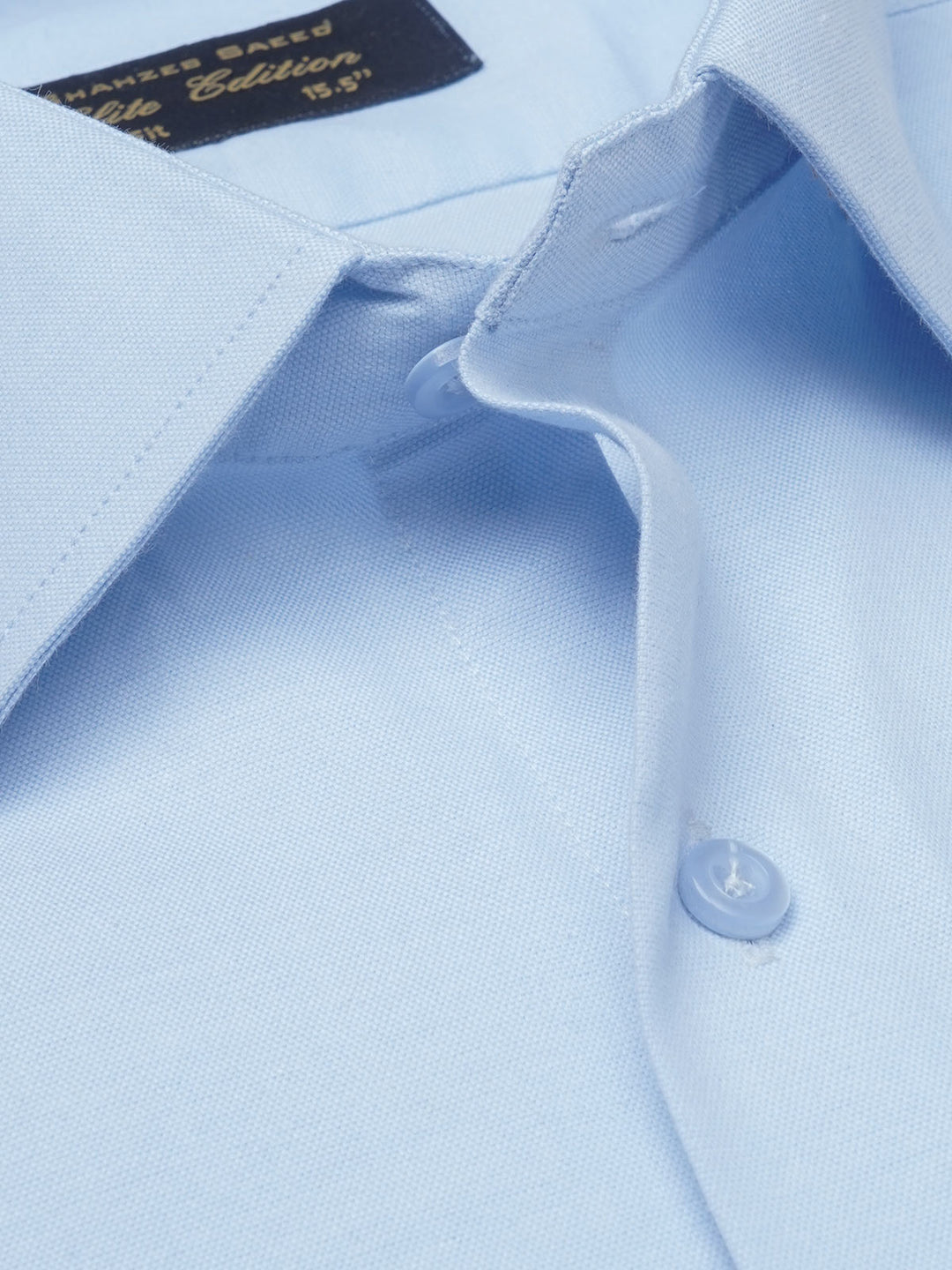 Sky Blue Self Elite Edition, French Collar Men’s Formal Shirt (FS-1119)