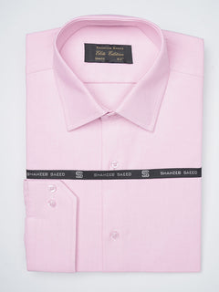 Light Pink Self Elite Edition, French Collar Men’s Formal Shirt (FS-1126)