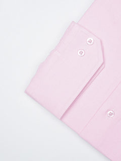 Light Pink Self Elite Edition, French Collar Men’s Formal Shirt (FS-1126)