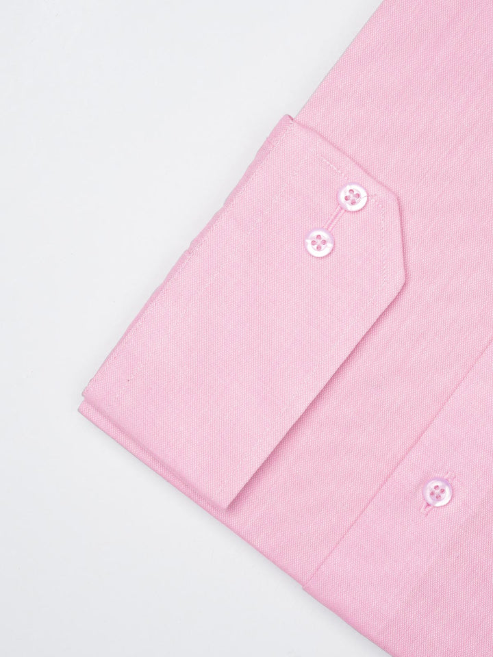 Pink  Self, Elite Edition, French Collar Men’s Formal Shirt (FS-1130)