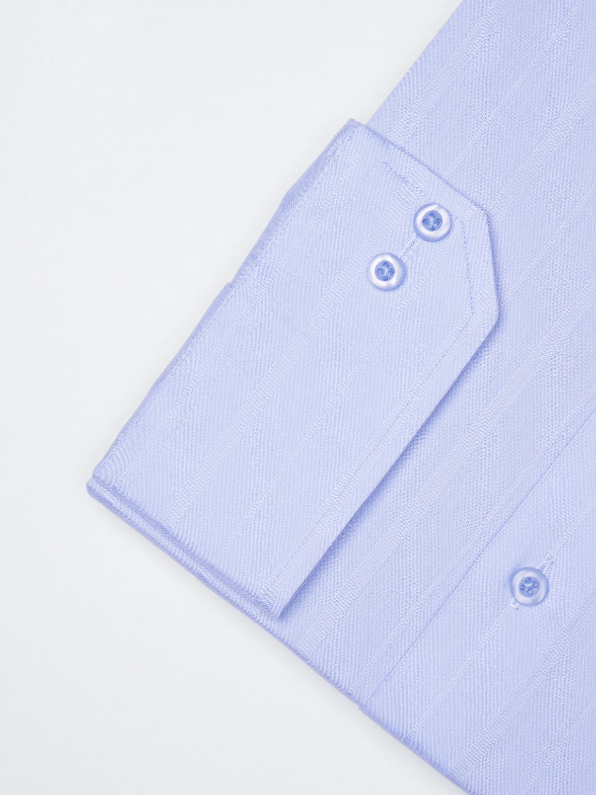 Blue Self Striped, Elite Edition, French Collar Men’s Formal Shirt (FS-1132)