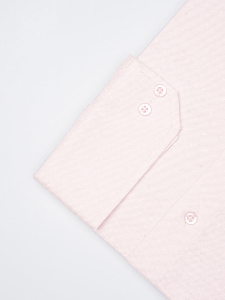 Light Pink Self Elite Edition, French Collar Men’s Formal Shirt (FS-1137)