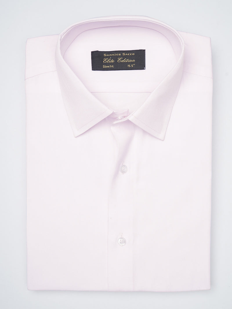 Pink Self Striped Elite Edition, French Collar Men’s Formal Shirt (FS-1150)