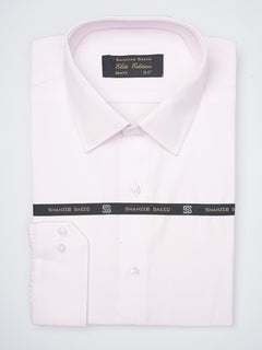 Pink Self Striped Elite Edition, French Collar Men’s Formal Shirt (FS-1150)