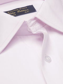 Pink Self Striped Elite Edition, French Collar Men’s Formal Shirt (FS-1150)