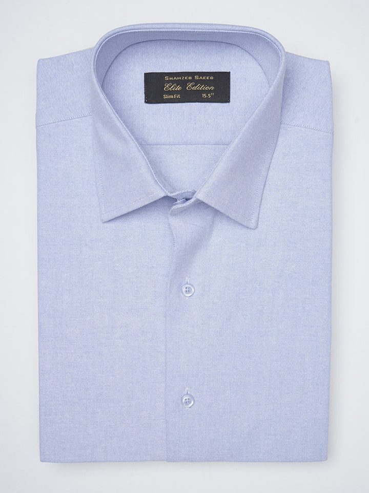 Sky Blue Self Elite Edition, French Collar Men’s Formal Shirt (FS-1155)