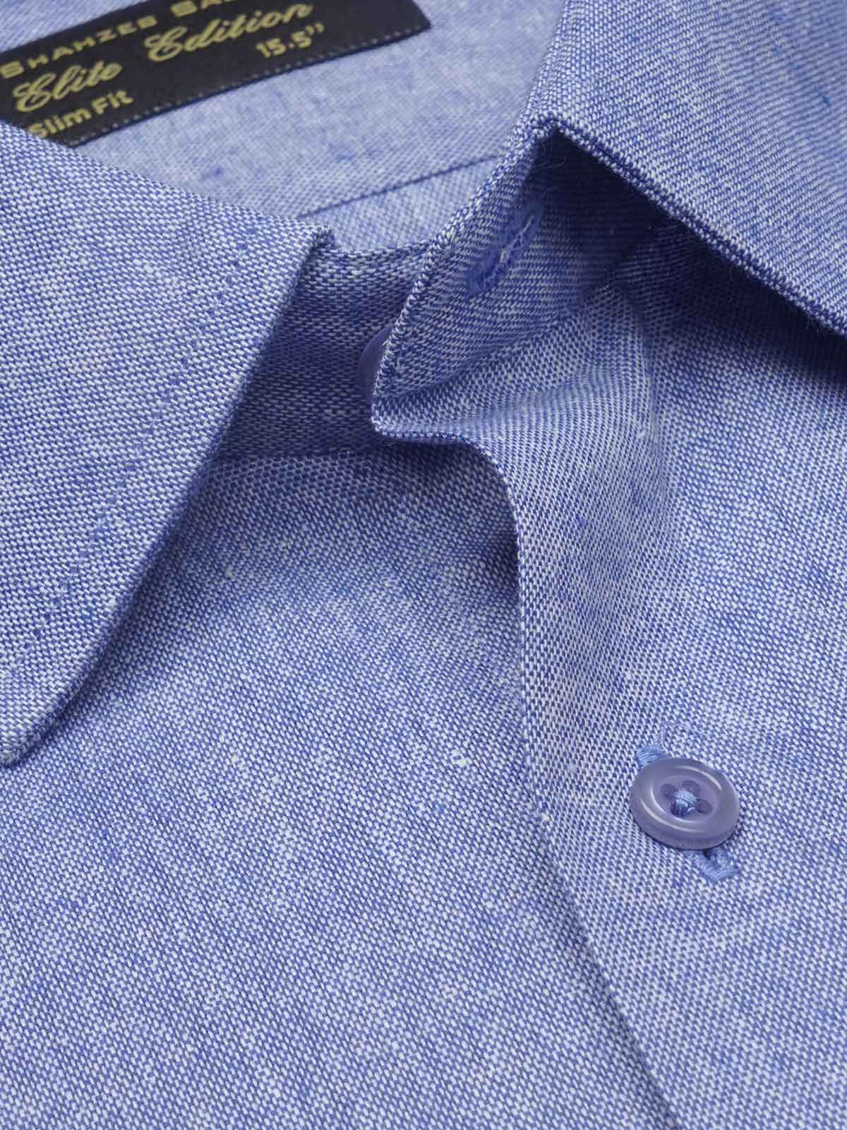 Blue Self, Elite Edition, French Collar Men’s Formal Shirt (FS-1157)