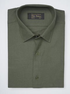 Green Self Elite Edition, French Collar Men’s Formal Shirt (FS-1169)