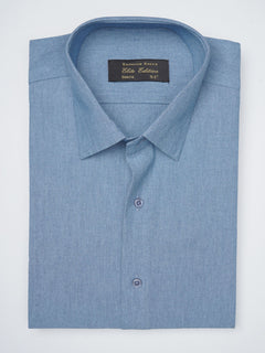 Blue Self Elite Edition, French Collar Men’s Formal Shirt (FS-1171)