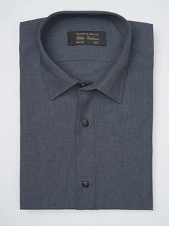 Dark Blue Self Elite Edition, French Collar Men’s Formal Shirt (FS-1176)