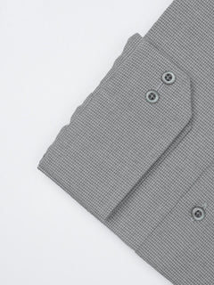 Grey Self Elite Edition, French Collar Men’s Formal Shirt (FS-1177)