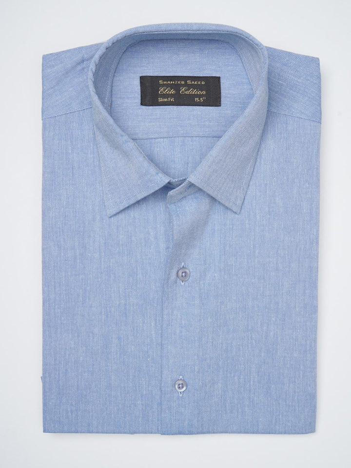 Blue Self Elite Edition, French Collar Men’s Formal Shirt (FS-1180)