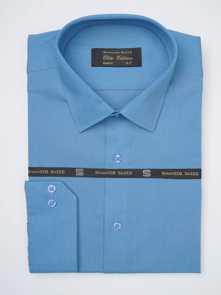 Blue Plain, Elite Edition, French Collar Men’s Formal Shirt (FS-1183)