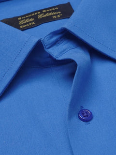 Robin Blue Plain, Elite Edition, French Collar Men’s Formal Shirt (FS-1185)