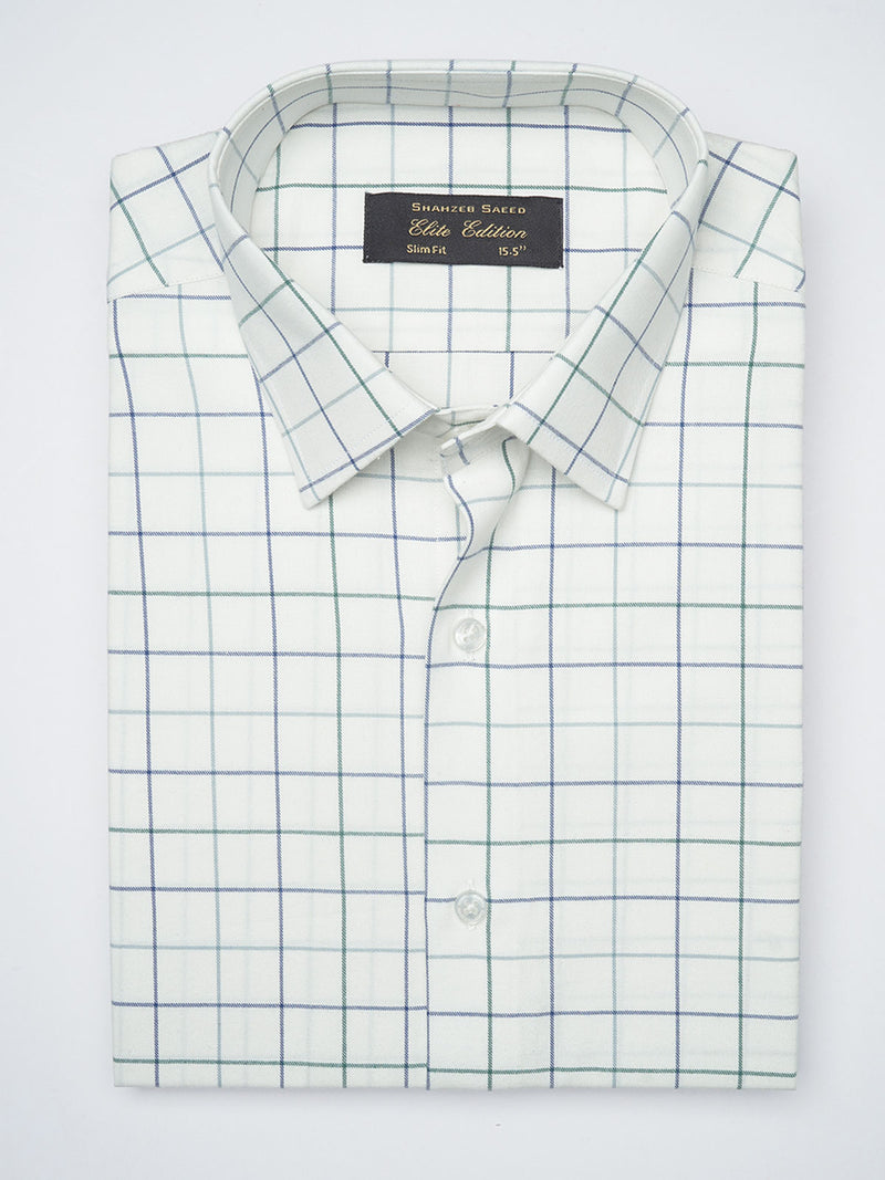 Multi Color Checkered, Elite Edition, French Collar Men’s Formal Shirt (FS-1238)