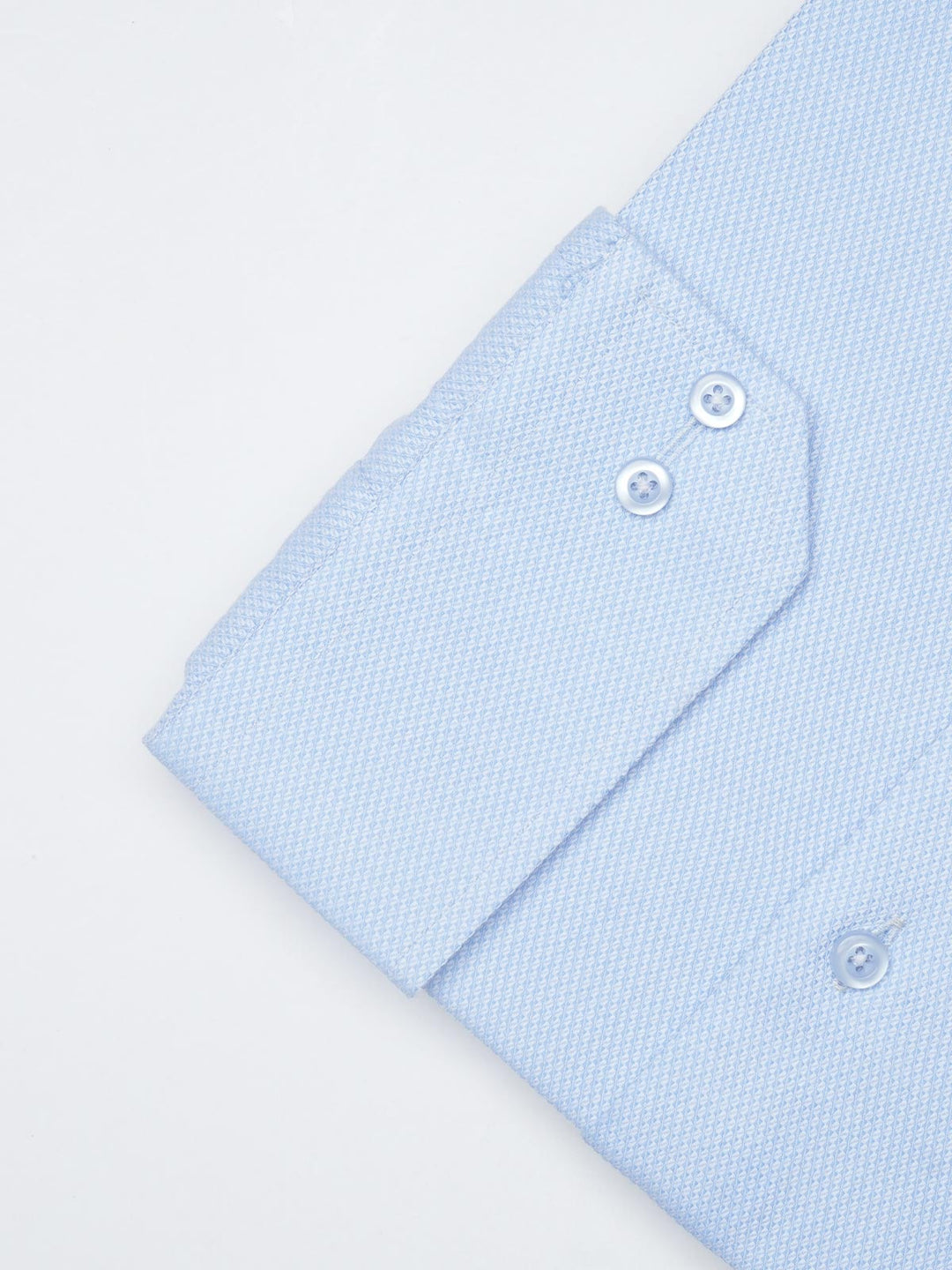 Light Blue Self, Elite Edition, French Collar Men’s Formal Shirt (FS-1240)