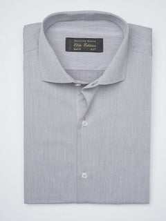 Grey Self, Elite Edition, Cutaway Collar Men’s Formal Shirt (FS-1250)