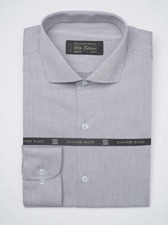 Grey Self, Elite Edition, Cutaway Collar Men’s Formal Shirt (FS-1250)