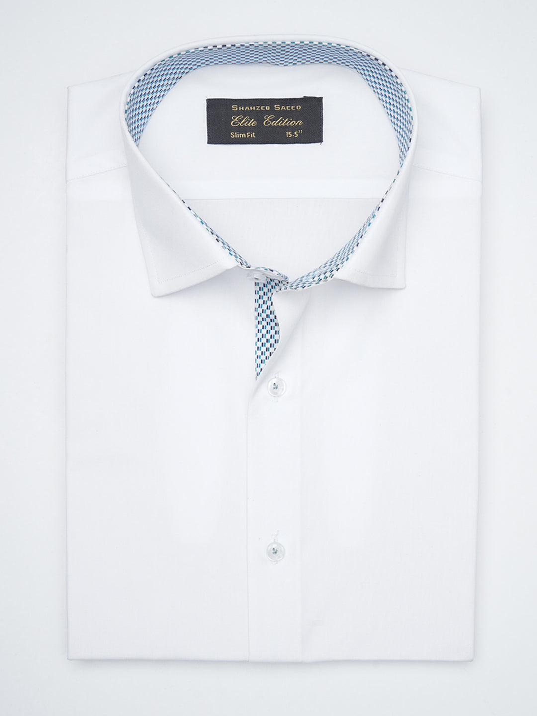 White Plain, Elite Edition,Cutaway Collar Men’s Designer Formal Shirt (FS-1255)