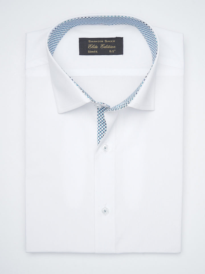 White Plain, Elite Edition,Cutaway Collar Men’s Designer Formal Shirt (FS-1255)