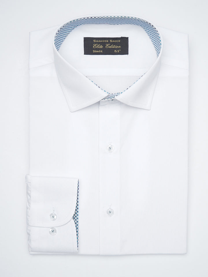 White Plain, Elite Edition,Cutaway Collar Men’s Designer Formal Shirt (FS-1255)