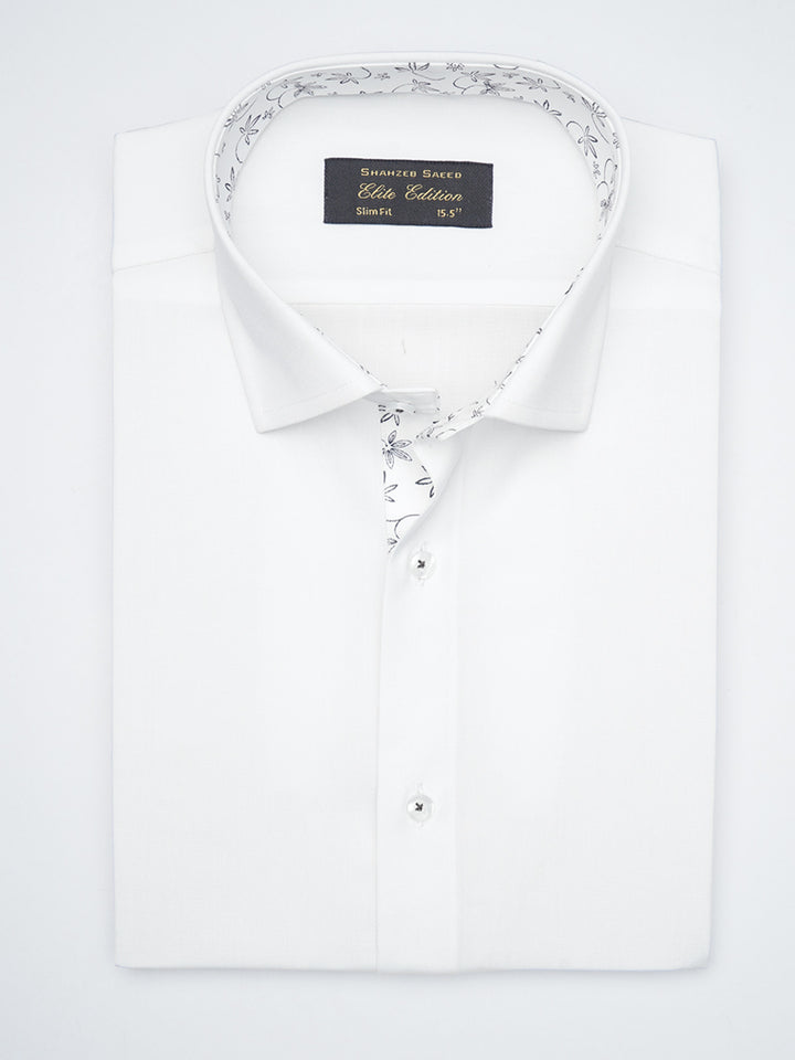 White Plain, Elite Edition,Cutaway Collar Men’s Designer Formal Shirt (FS-1256)