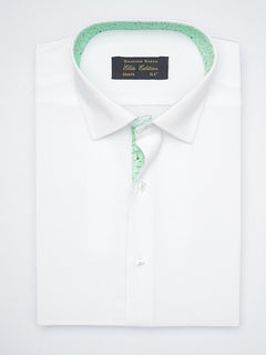 White Plain, Elite Edition, French Collar Men’s Designer Formal Shirt (FS-1258)