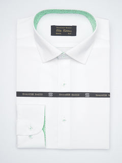 White Plain, Elite Edition, French Collar Men’s Designer Formal Shirt (FS-1258)