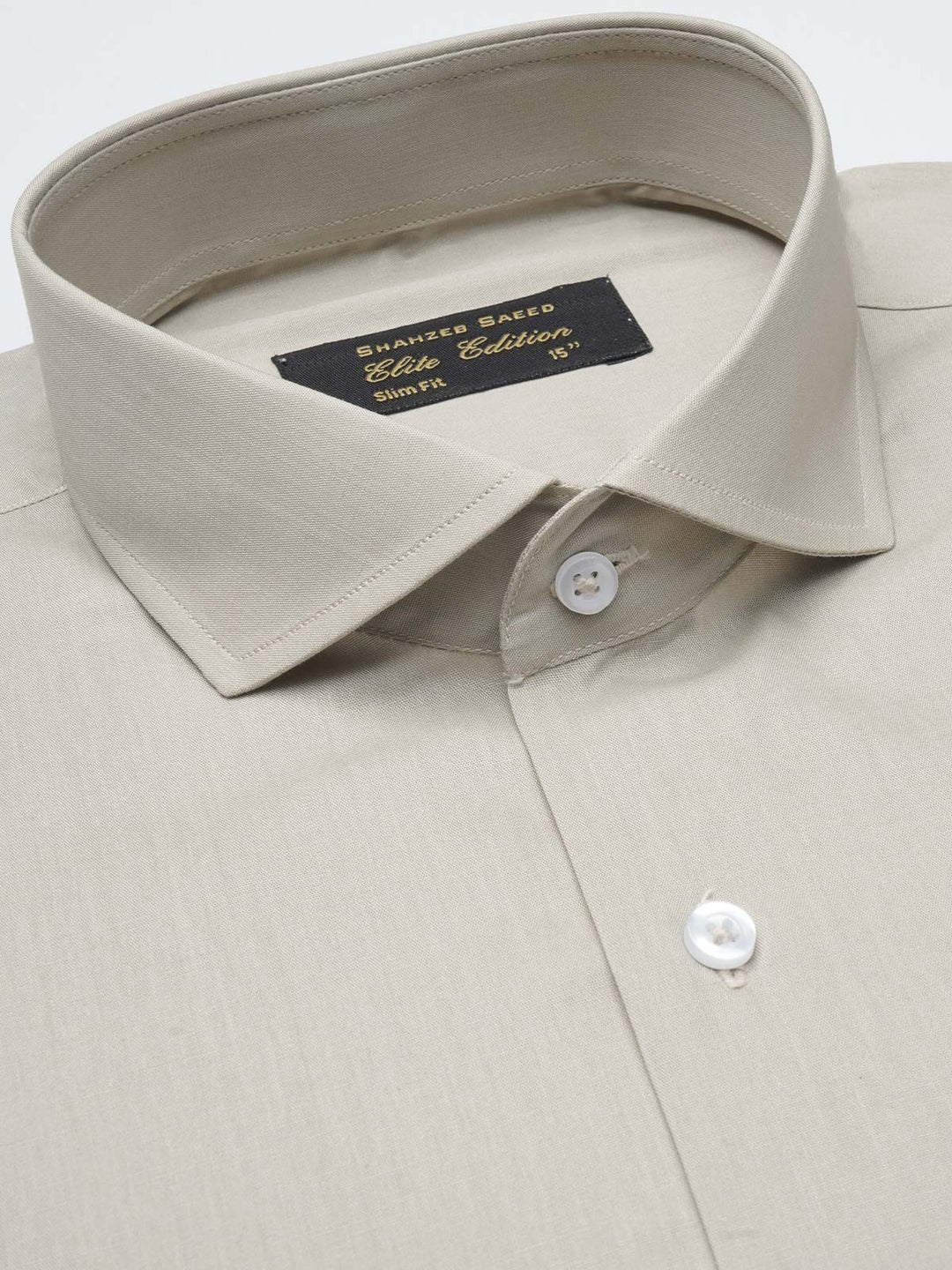 Fawn Self, Elite Edition,Cutaway Collar Men’s Formal Shirt (FS-1262)