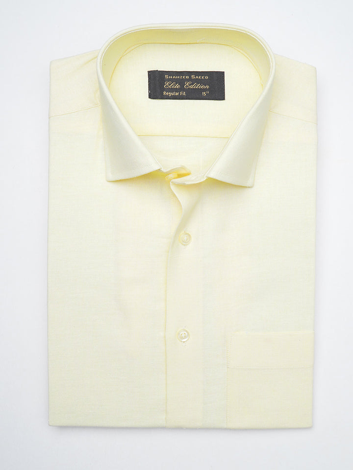 Lemon Self, Elite Edition, Cutaway Collar Men’s Formal Shirt  (FS-1324)