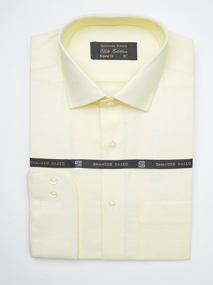 Lemon Self, Elite Edition, Cutaway Collar Men’s Formal Shirt  (FS-1324)