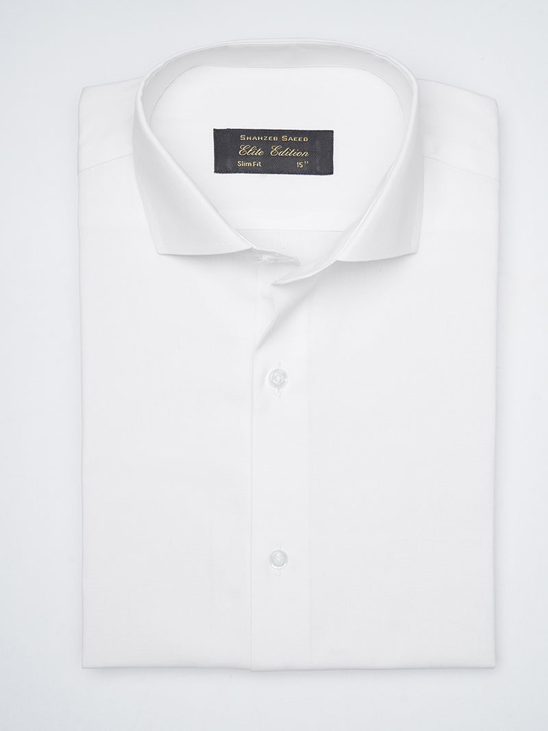 White Plain, Elite Edition,Cutaway Collar Men’s Formal Shirt  (FS-1371)