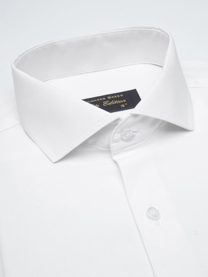 White Plain, Elite Edition,Cutaway Collar Men’s Formal Shirt  (FS-1371)