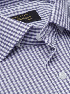 Multi Color Checkered, Elite Edition, Cutaway Collar Men’s Formal Shirt  (FS-1410)