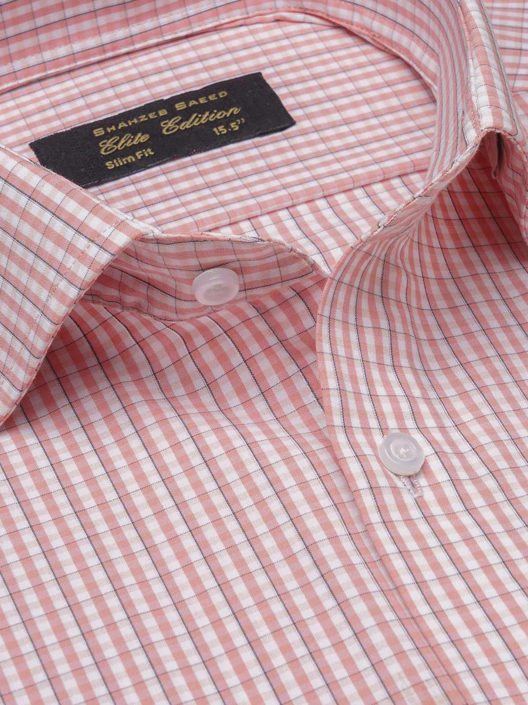 Multi Color Checkered, Elite Edition, Cutaway Collar Men’s Formal Shirt  (FS-1415)