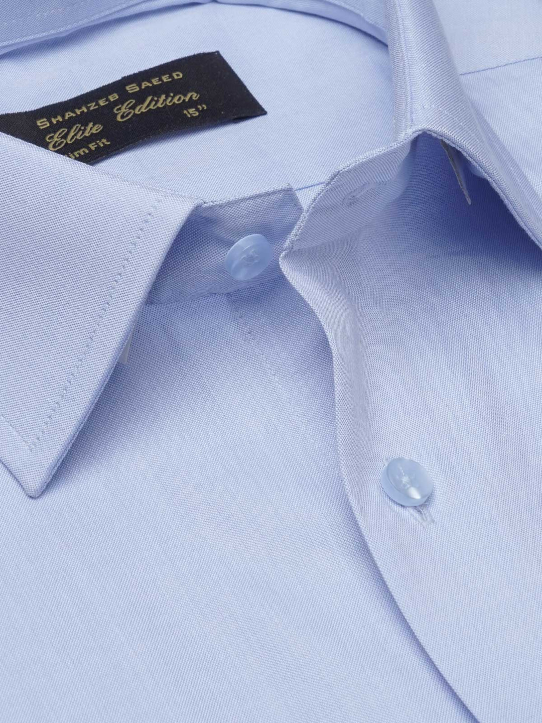 Blue Plain, Elite Edition, French Collar Men’s Formal Shirt  (FS-1425)