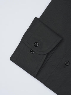 Black Plain, Elite Edition, French Collar Men’s Formal Shirt  (FS-1439)