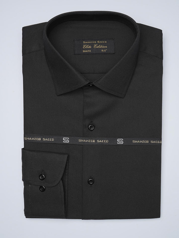 Black Self, Elite Edition, Cutaway Collar Men’s Formal Shirt  (FS-1462)