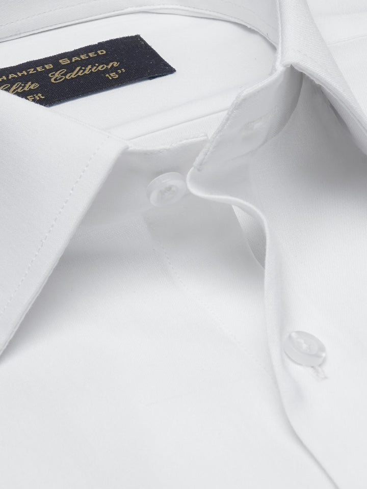 White Plain, French Collar, Elite Edition, Men’s Formal Shirt  (FS-1473)