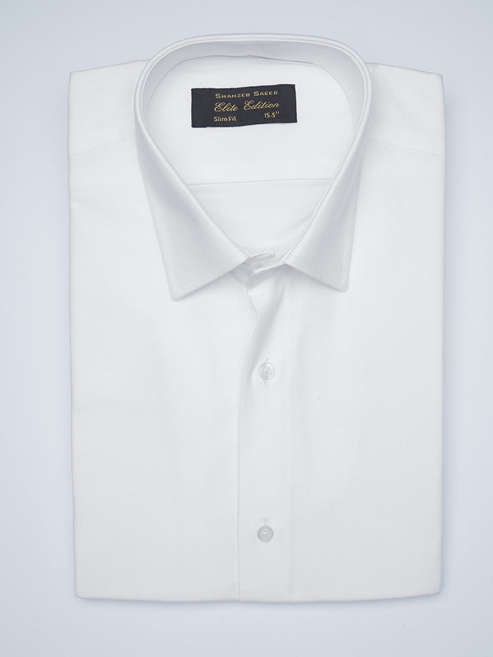 White Plain, French Coller, Elite Edition, Men’s Formal Shirt  (FS-1476)