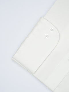 White Button Down Plain, Elite Edition, Men’s Formal Shirt  (FS-1478)